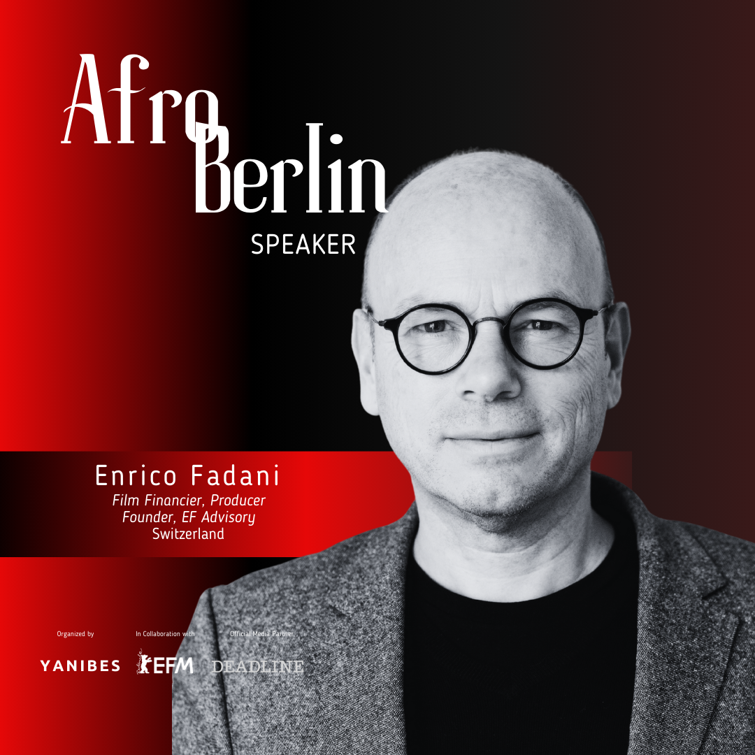 FinFilm Founder and Director Enrico Fadani speaker and panelist at AfroBerlin Berlinale 2024